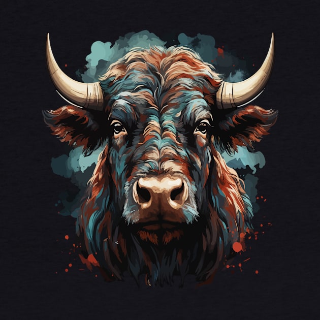 Patriotic Bison by JH Mart